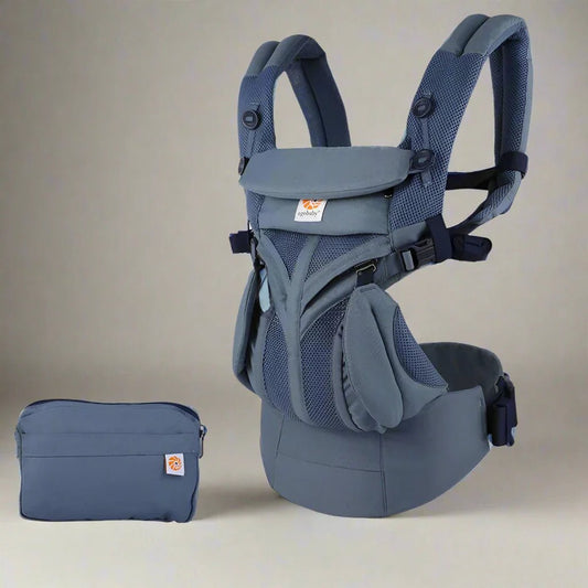 Porte Bébé - BreathBabyBag™ - Bleu Marine - Bébé confort plus