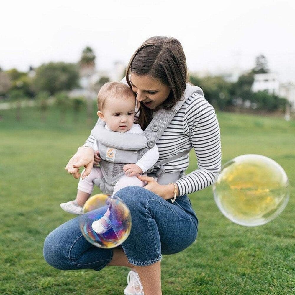 Porte Bébé - BreathBabyBag™ - Gris - Bébé confort plus