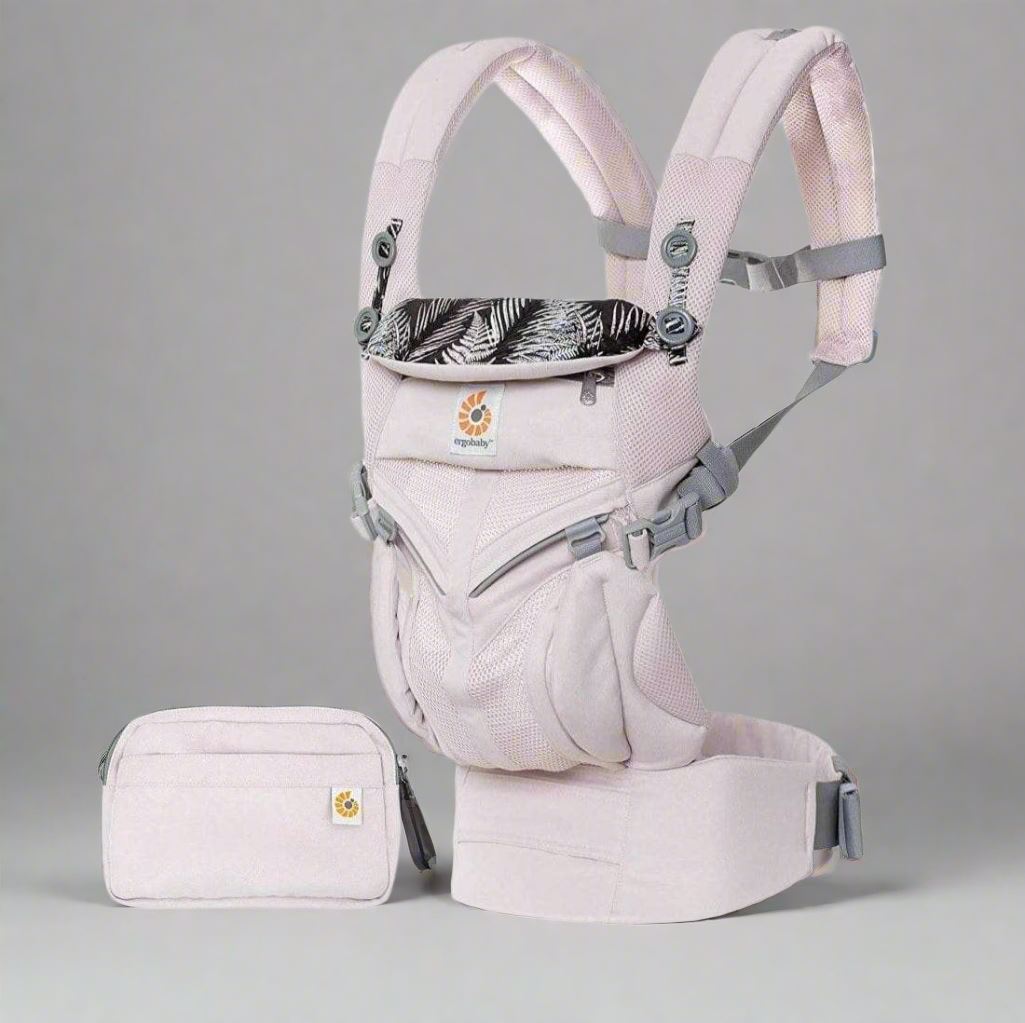 Porte Bébé - BreathBabyBag™ - Rose Maille - Bébé confort plus